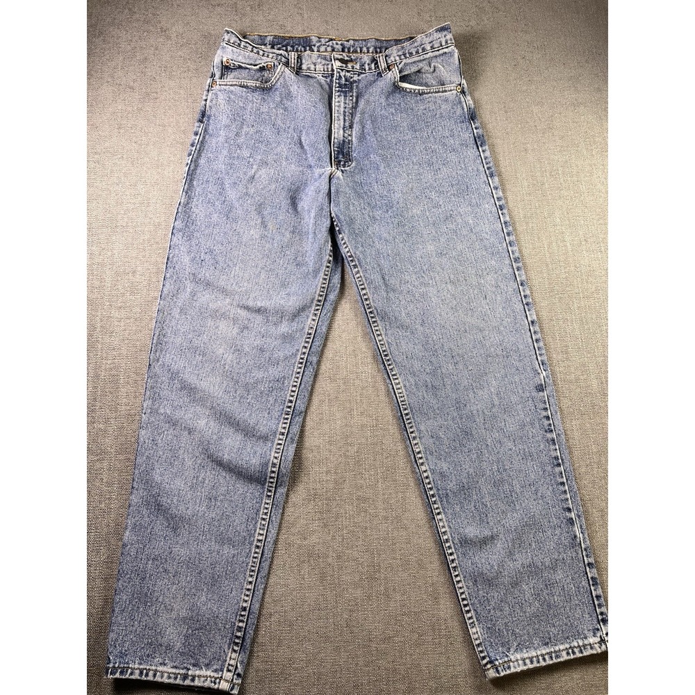 Vintage Levi's 550 Men's 36x32(measured 34x31) 1992‎ Made In USA Relaxed Light